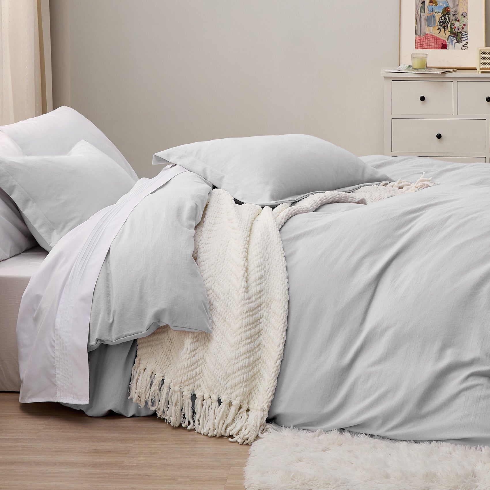 Ultra Soft Hypoallergenic Microfiber Duvet Cover Set - Image 30
