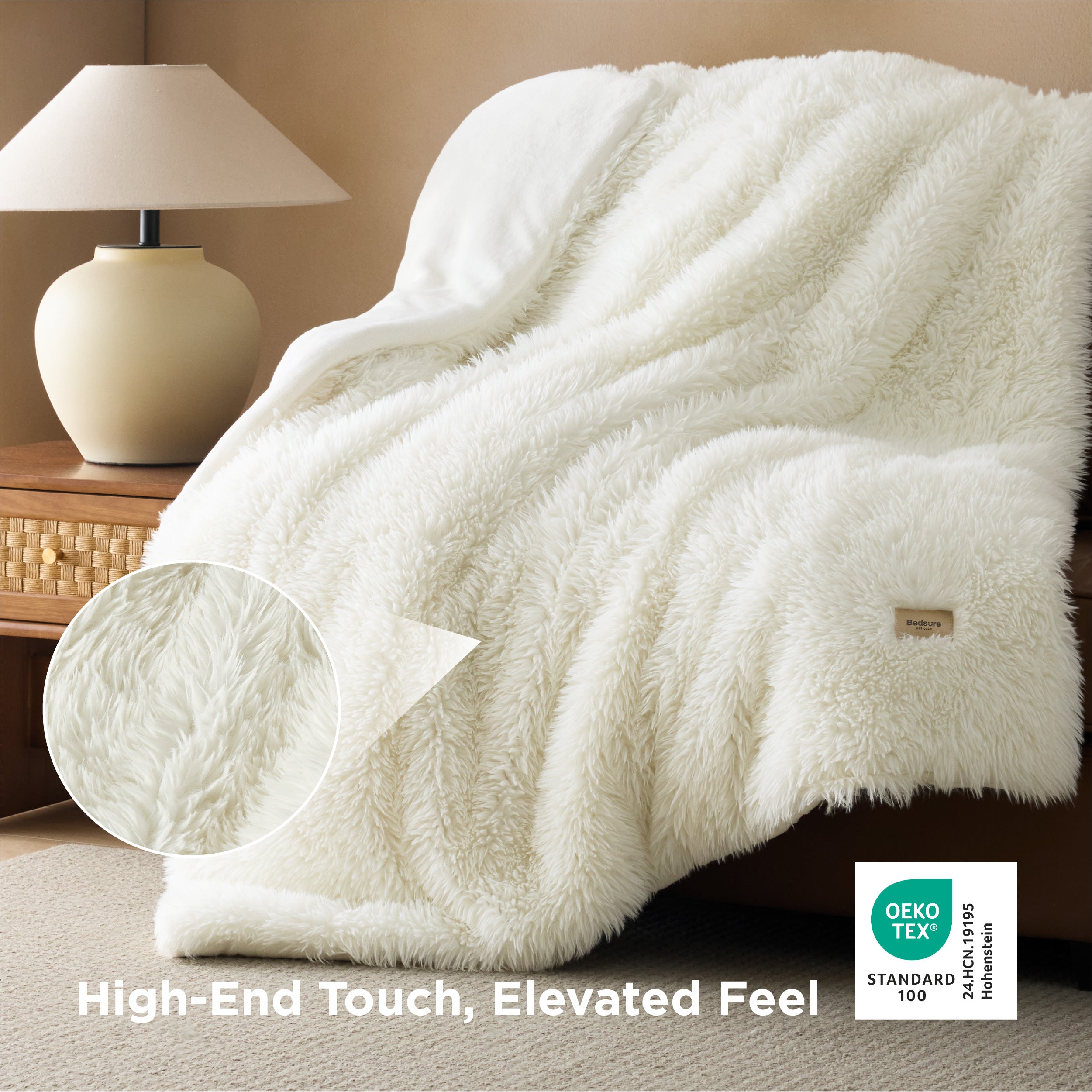 Luxe Faux Fur Blanket - Image 4
