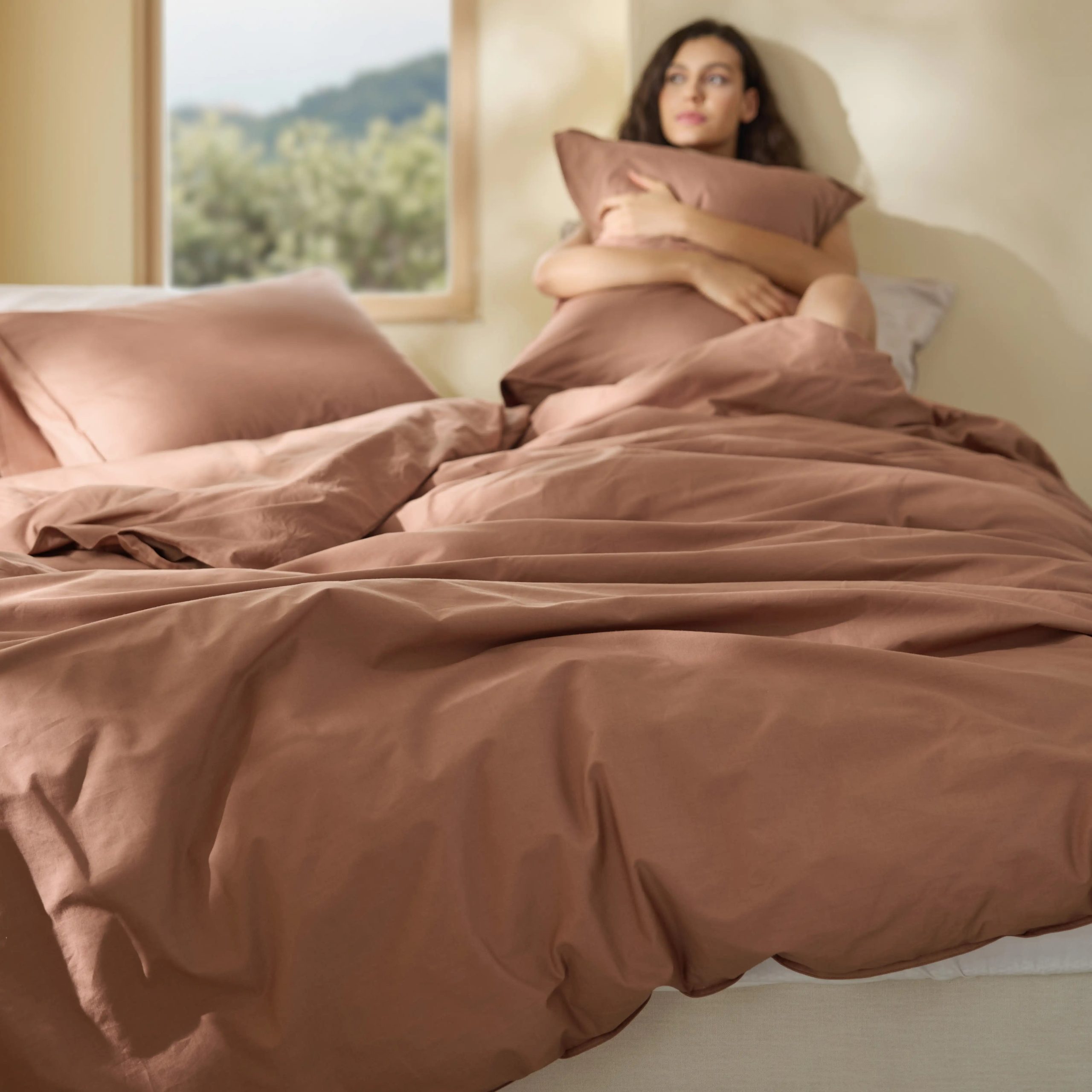Slub Cotton Duvet Cover Set - Image 21