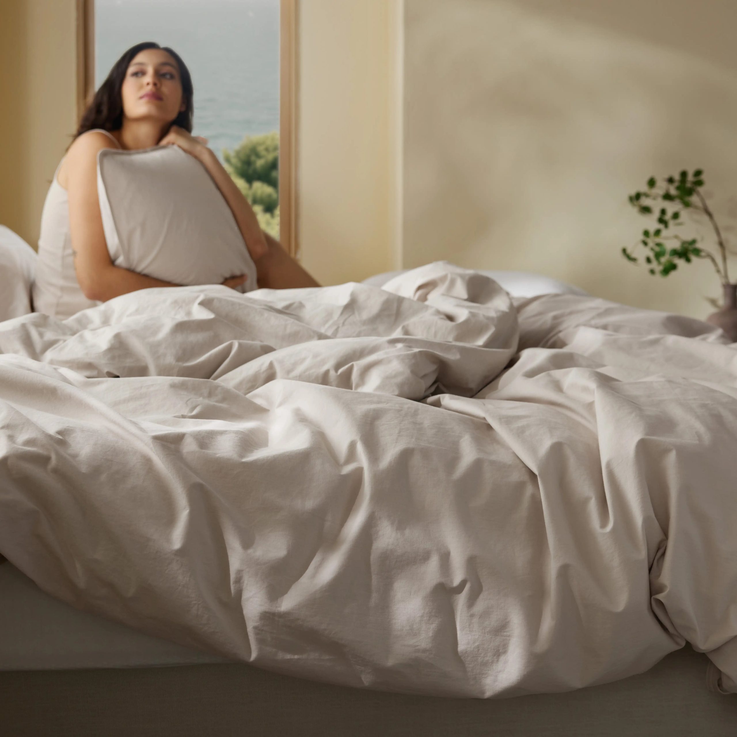 Slub Cotton Duvet Cover Set - Image 15