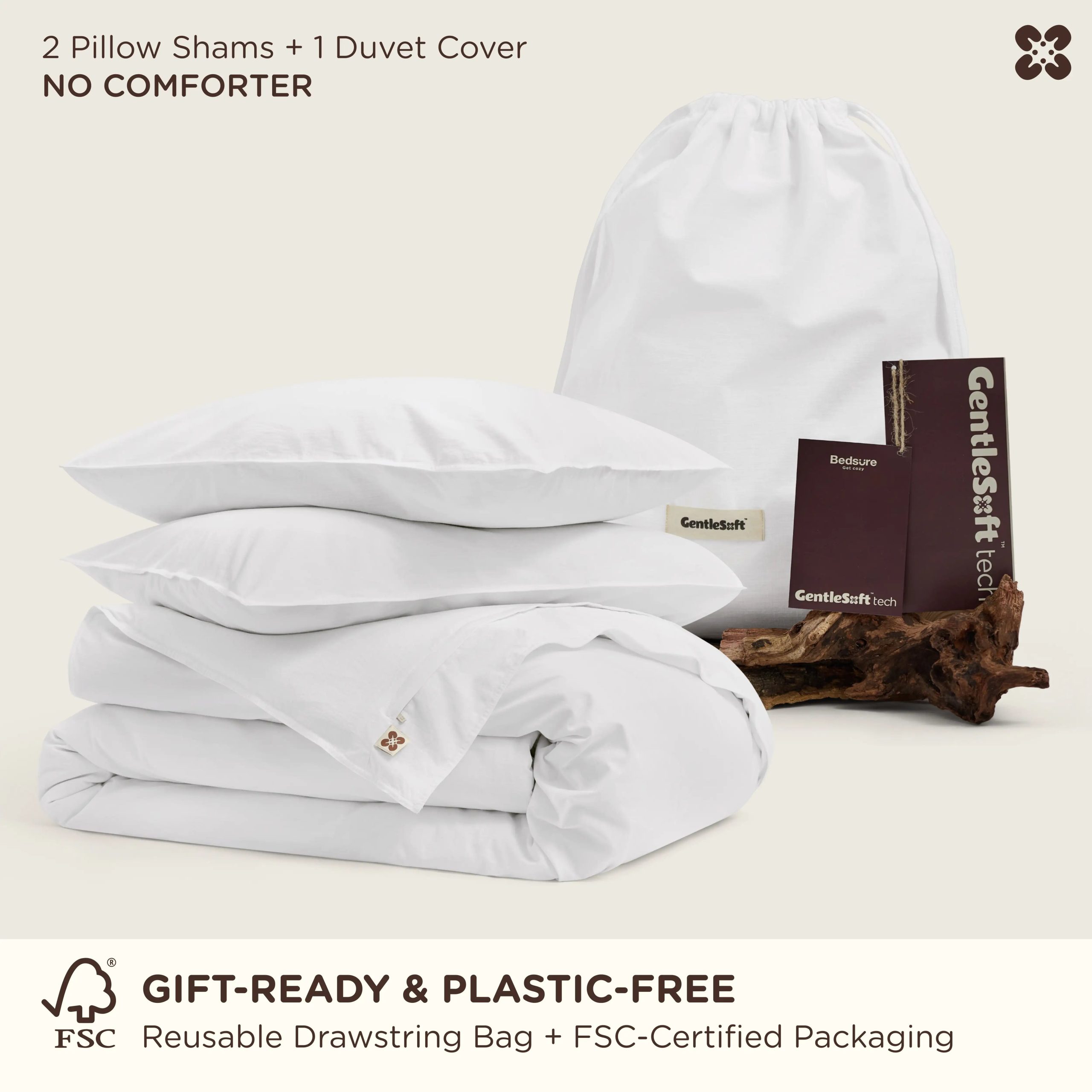 Slub Cotton Duvet Cover Set - Image 30