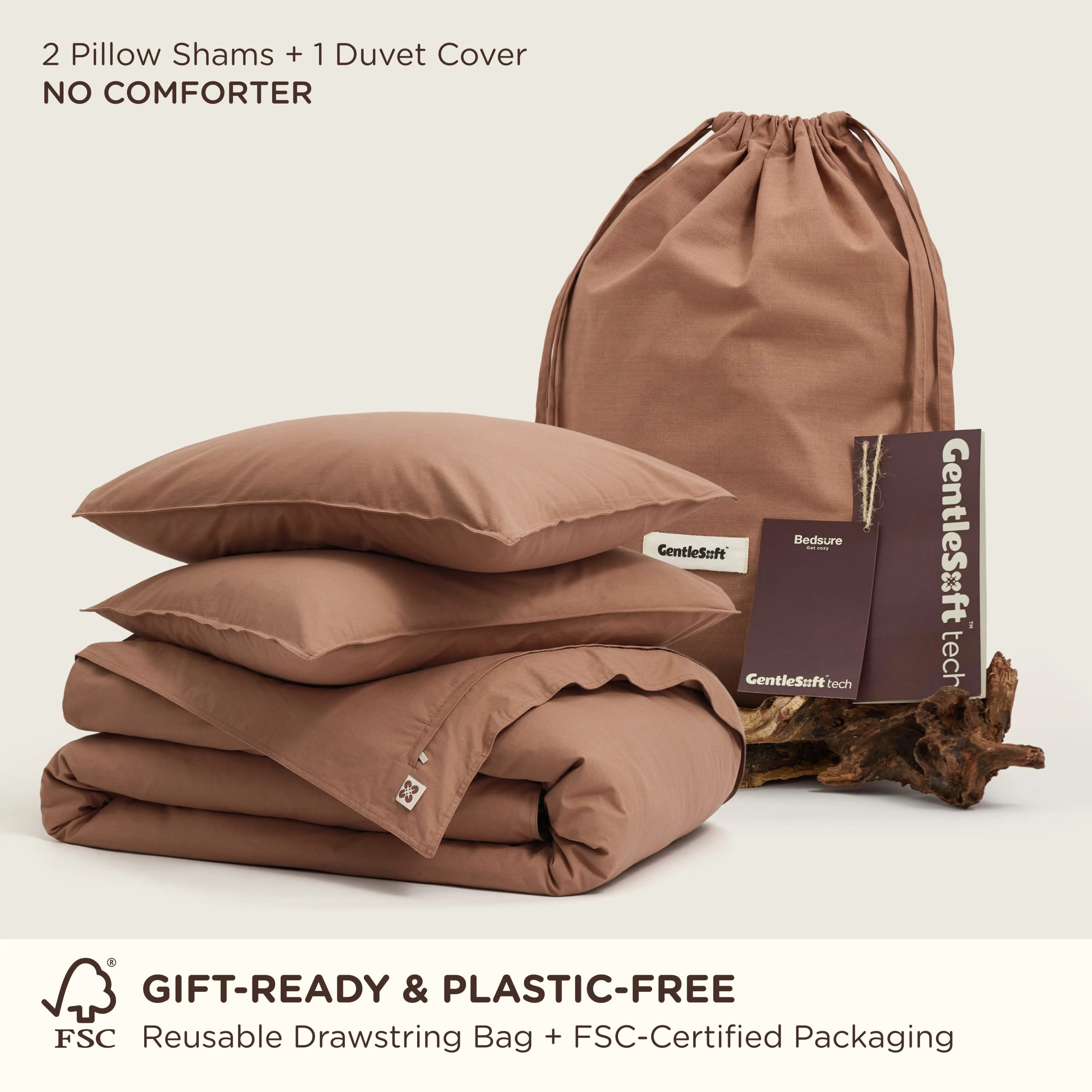 Slub Cotton Duvet Cover Set - Image 24