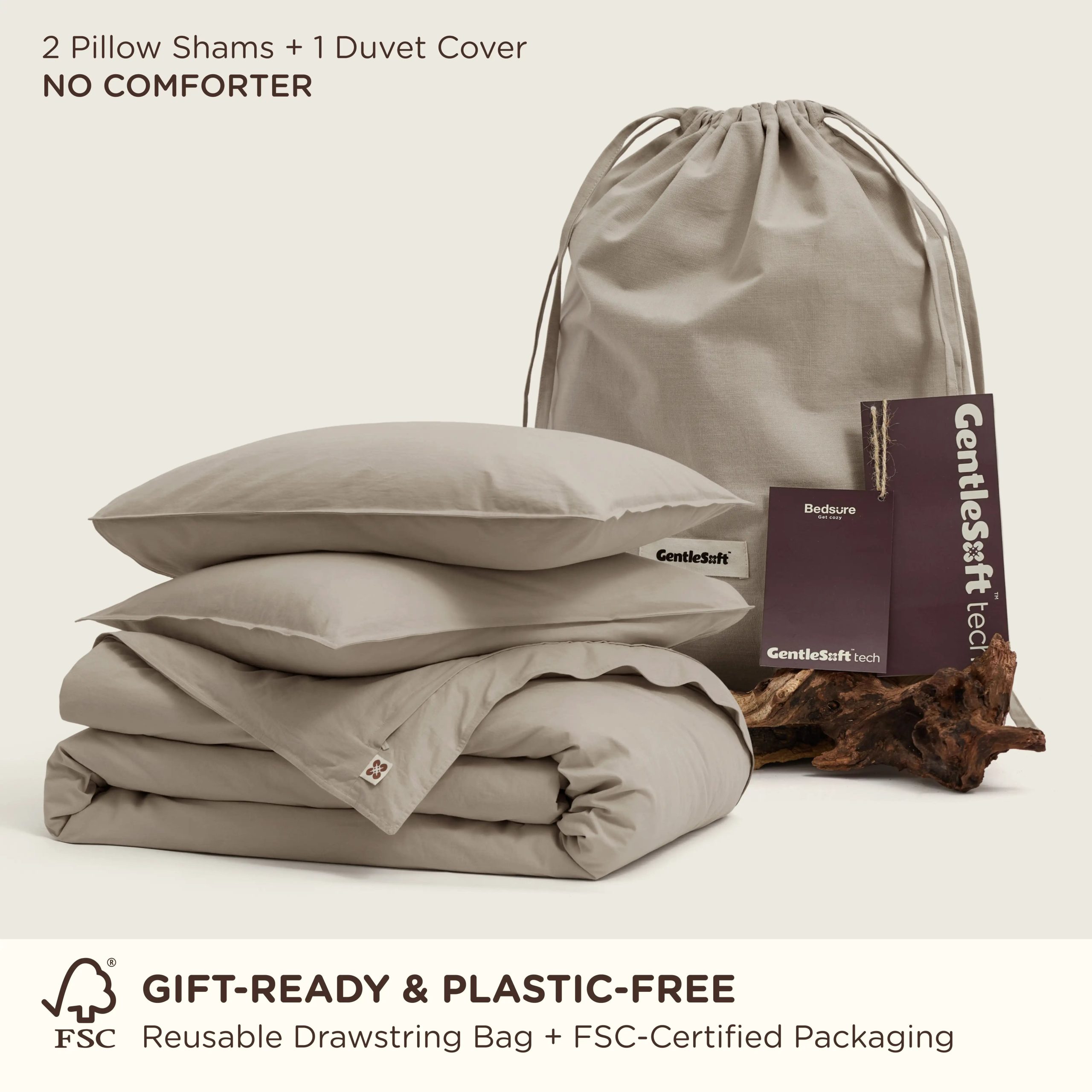 Slub Cotton Duvet Cover Set - Image 6