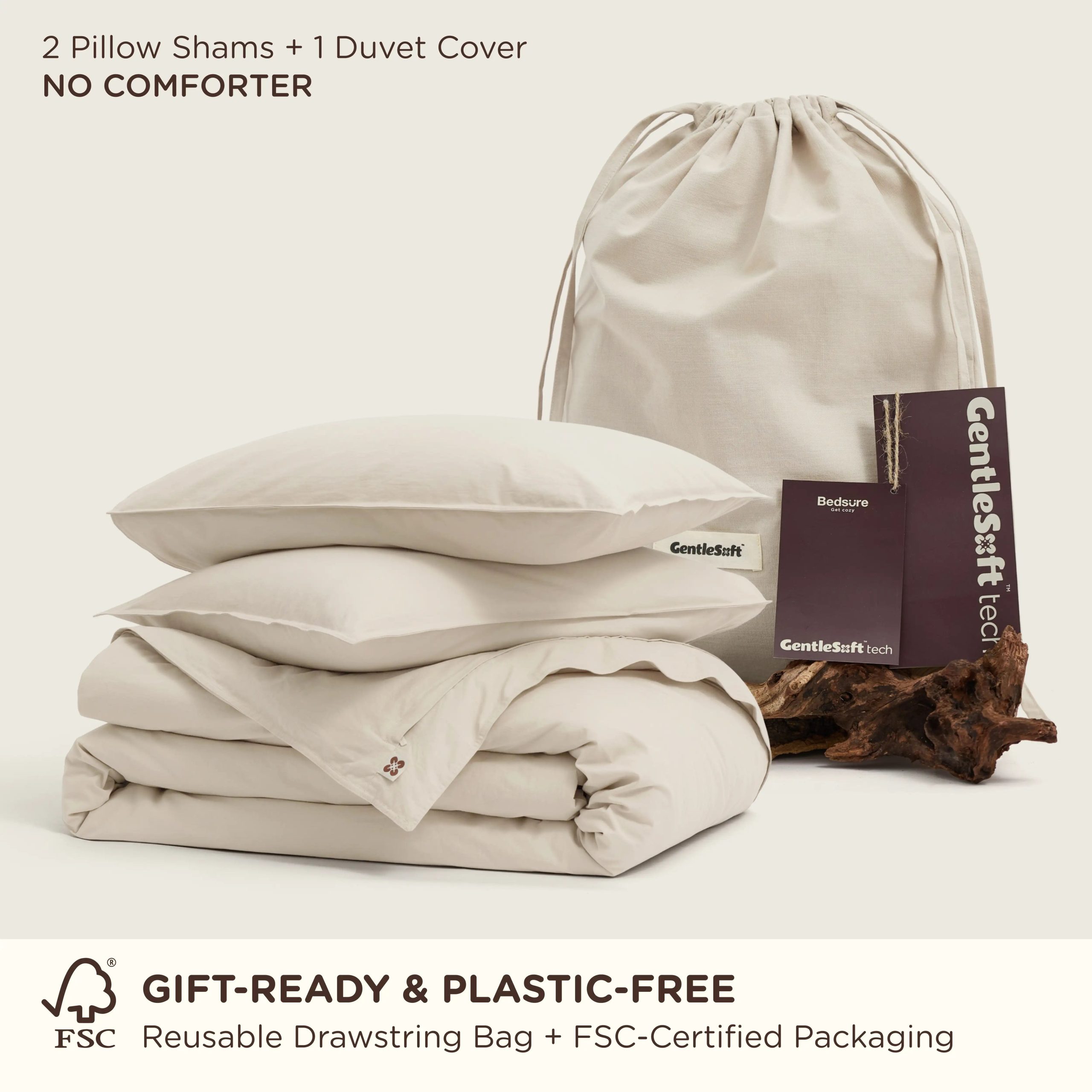 Slub Cotton Duvet Cover Set - Image 12