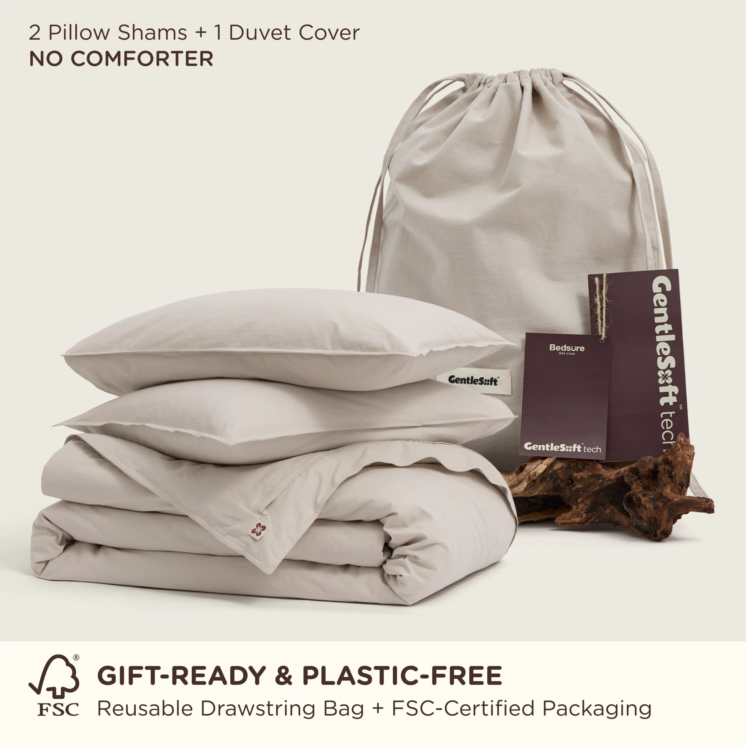 Slub Cotton Duvet Cover Set - Image 18