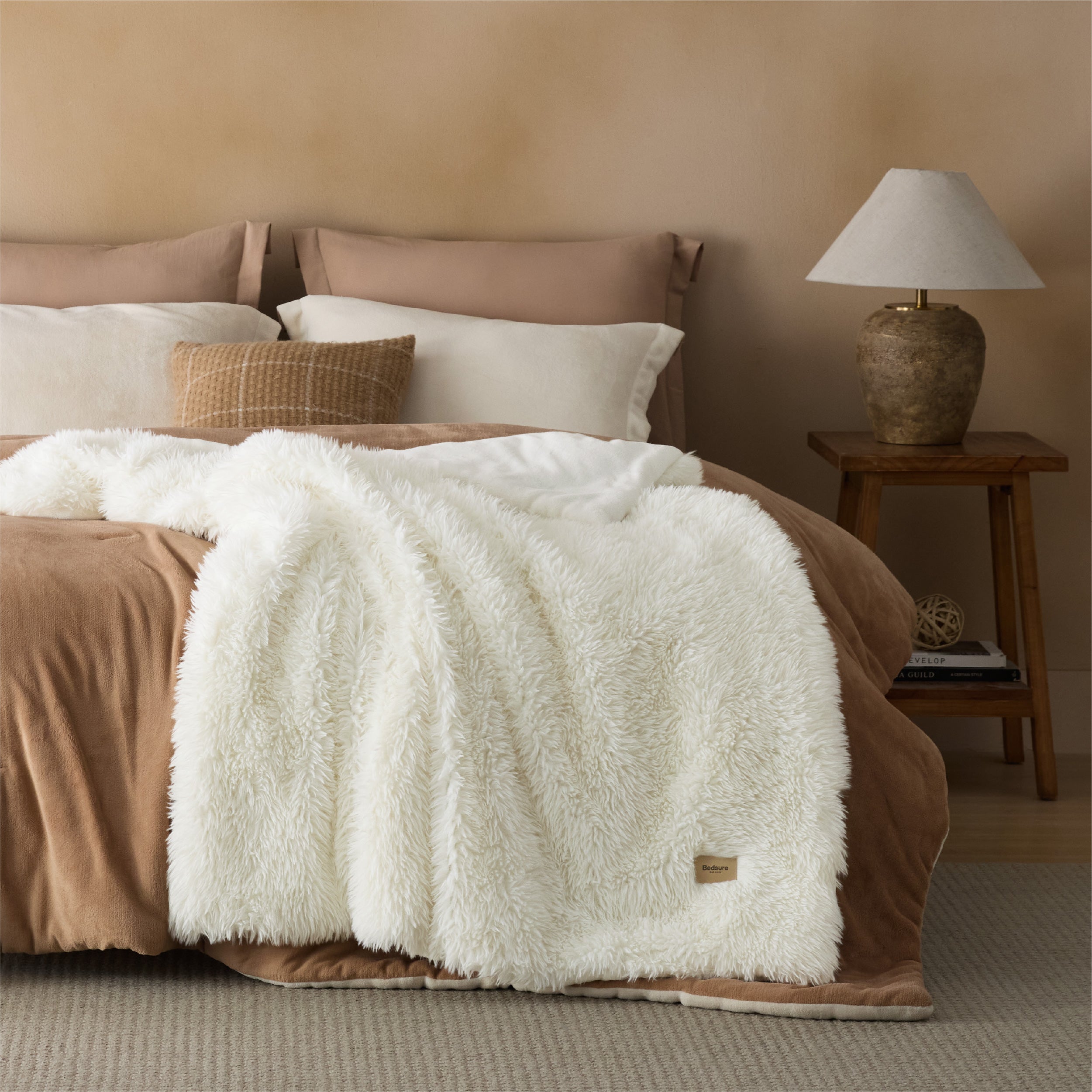 Luxe Faux Fur Blanket - Image 6