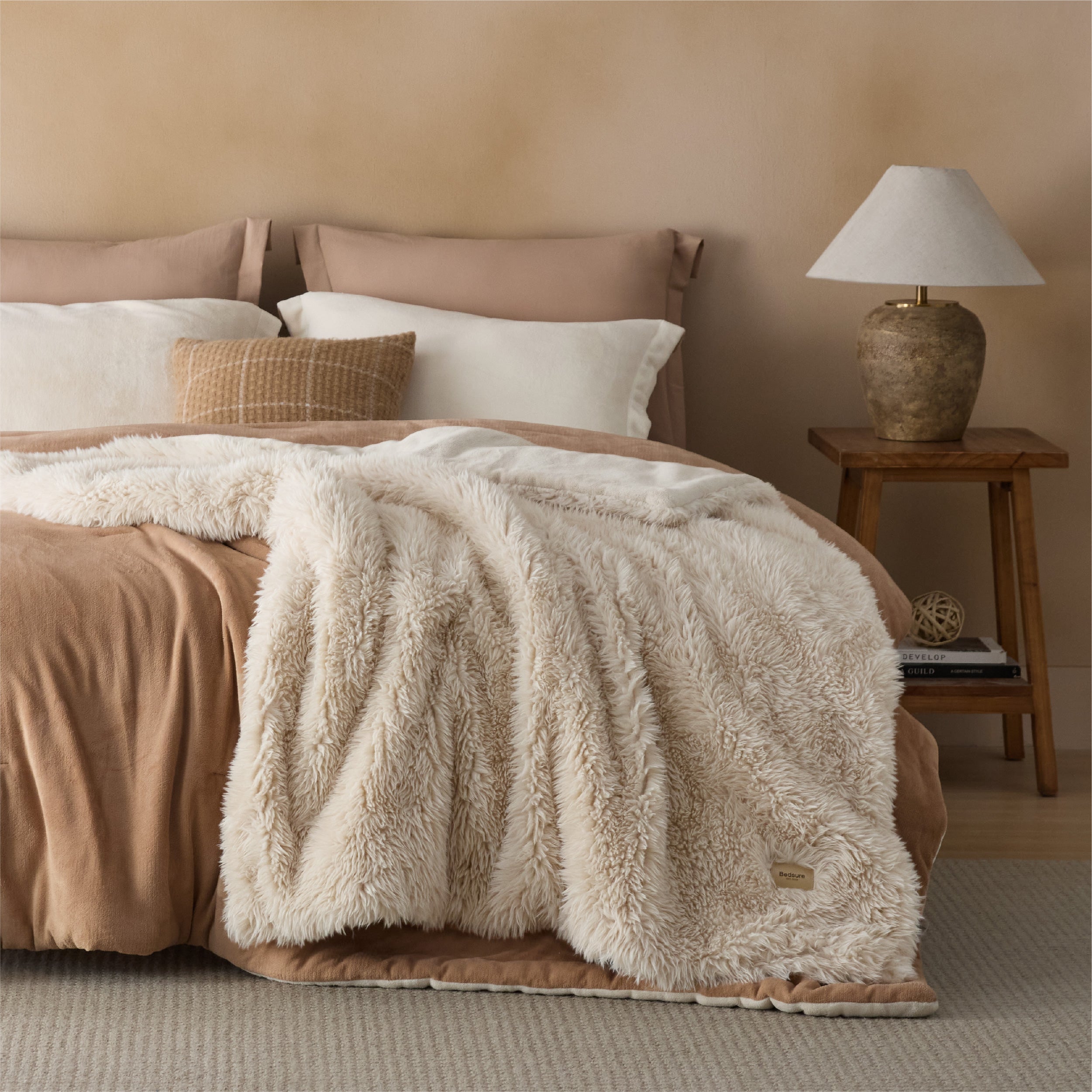 Luxe Faux Fur Blanket - Image 22